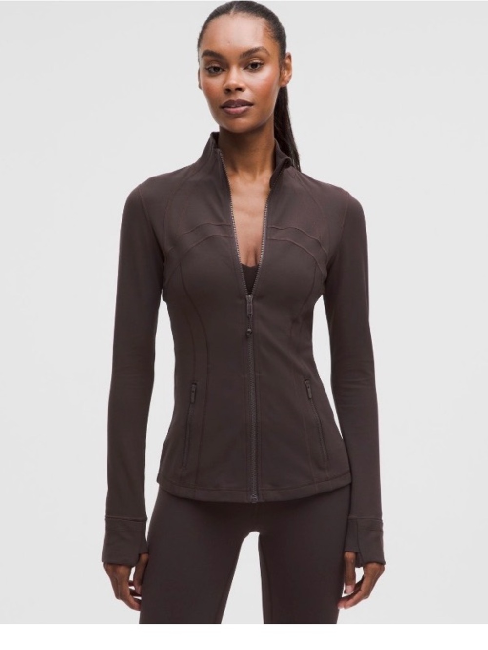 Lululemon Define Jacket Nulu Sequoia Size 4 - Picture 1 of 2